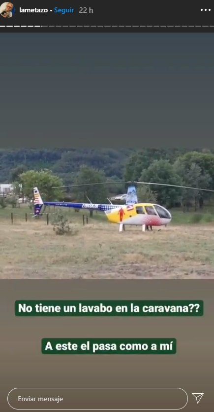 mila helicopter cames calleja