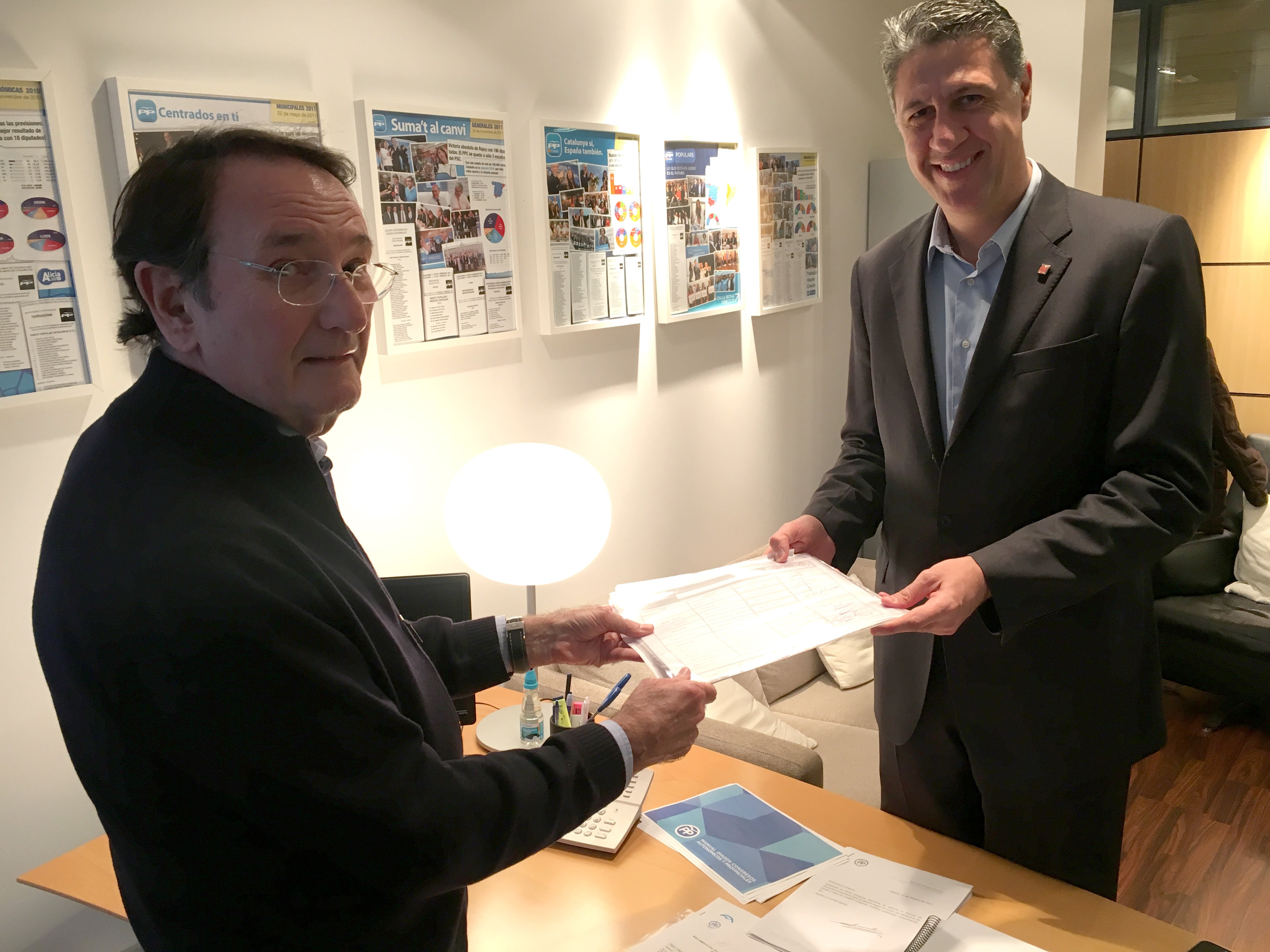 García Albiol empieza la carrera para presidir el PP catalán