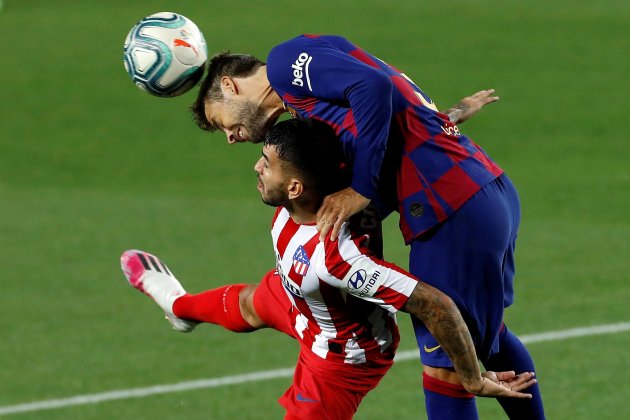 Gerard Pique Barca Atletic Madrid EFE