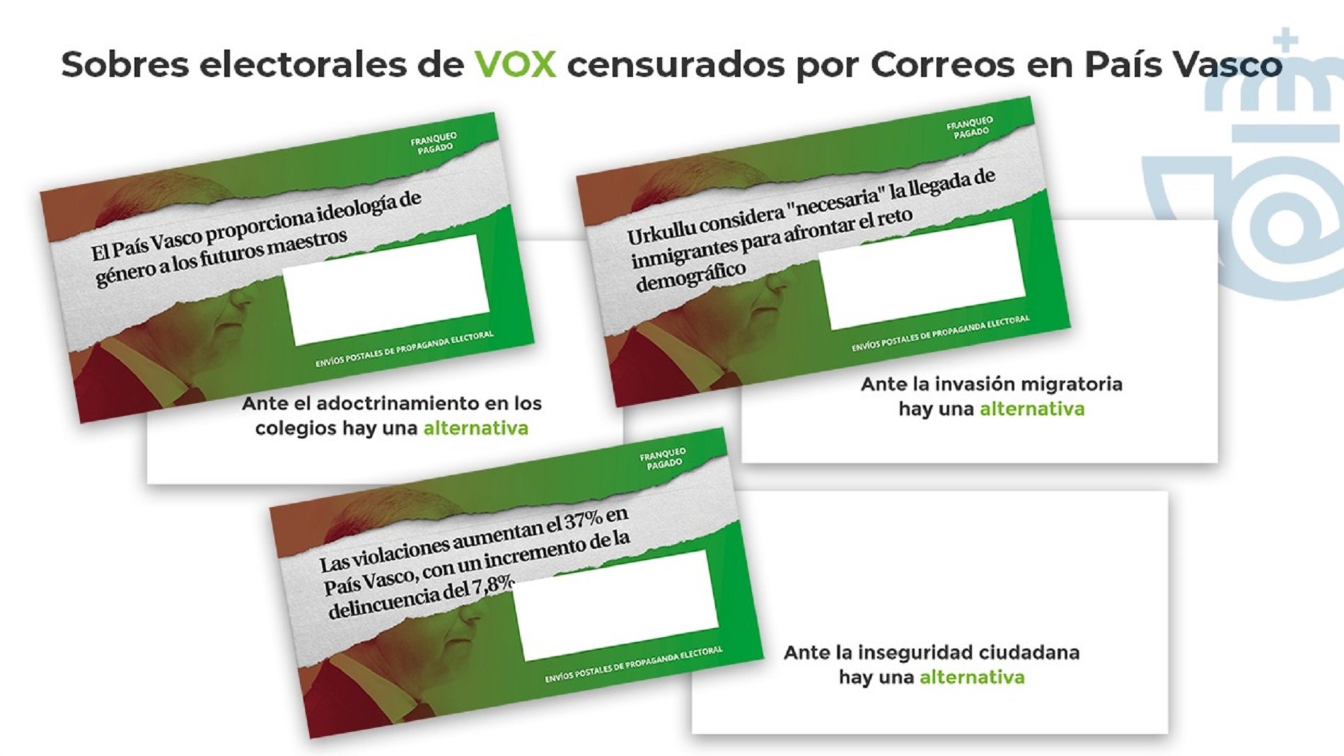 La JEC ordena distribuir les paperetes de Vox: no hi veu vulneració de drets