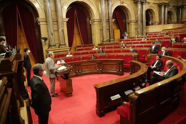 Torra ple del Parlament coronavirus / Sergi Alcàzar