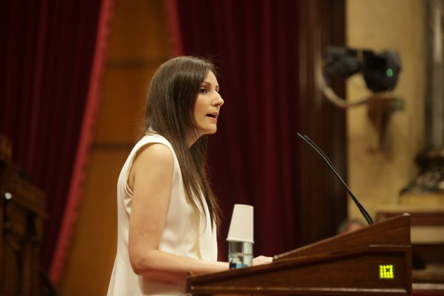 Lorena Roldan Ciutadans Oposició Ple Covid-19 coronavirus parlament - Sergi Alcàzar