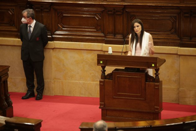 Lorena Roldan Ciutadans Oposición Pleno Covid-19 coronavirus parlamento - Sergi Alcàzar