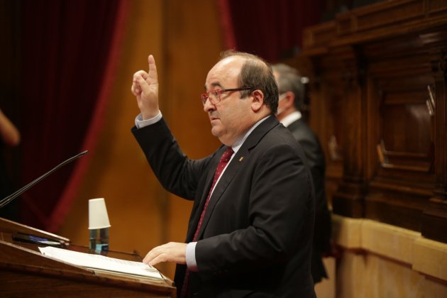 Miquel Iceta PSC Oposicio ple monogràfic Covid-19 Parlament - Sergi Alcàzar