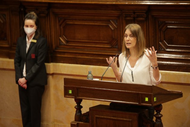 Jessica Albiach Comuns ple monogràfic Covid-19 Parlament - Sergi Alcàzar