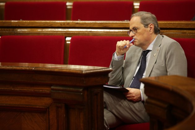 Quim Torra ple monogràfic Covid-19 Parlament - Sergi Alcàzar