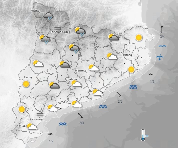 mapa tiempo