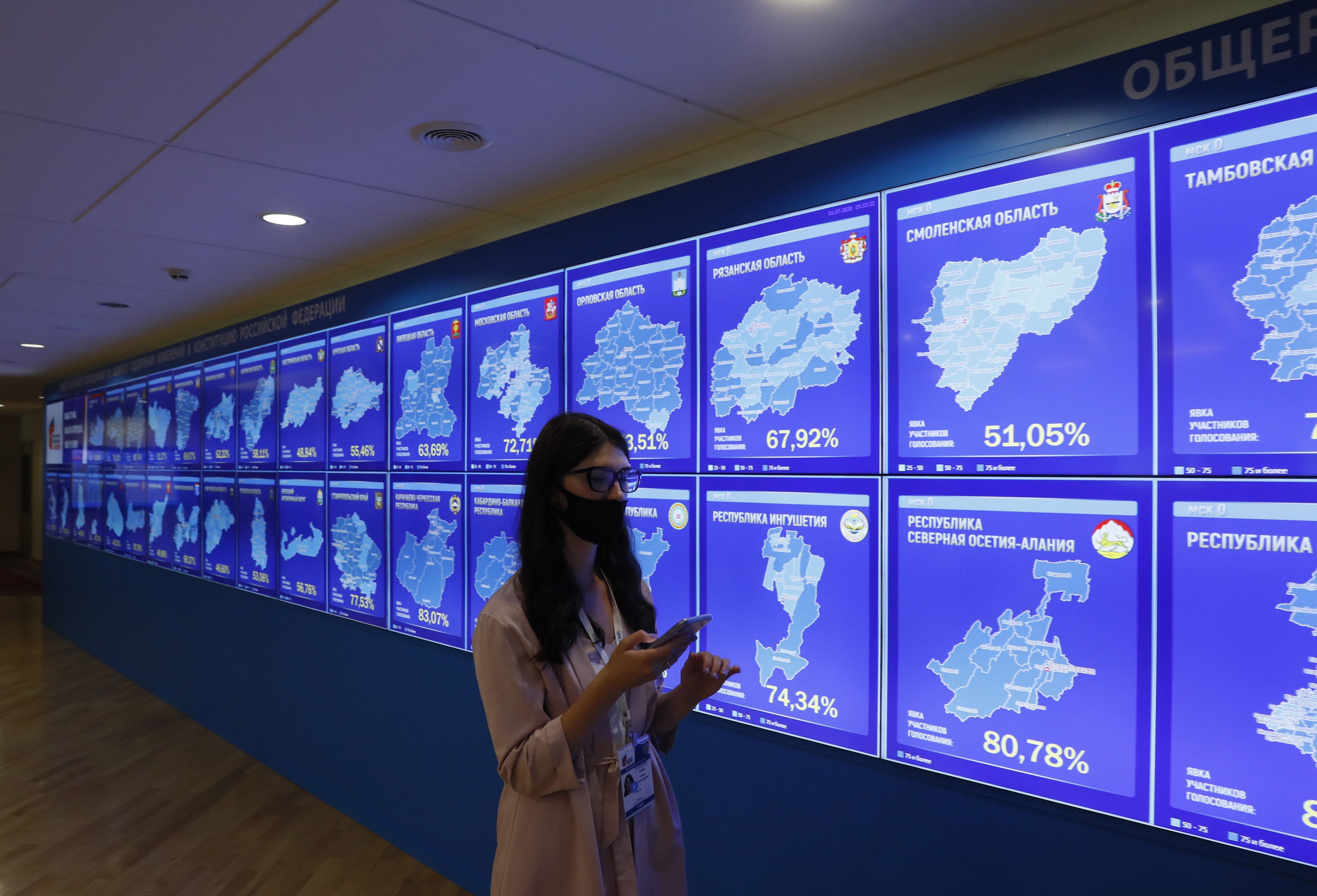 Gatos, osos y fraude: así han sido las votaciones en la consulta rusa