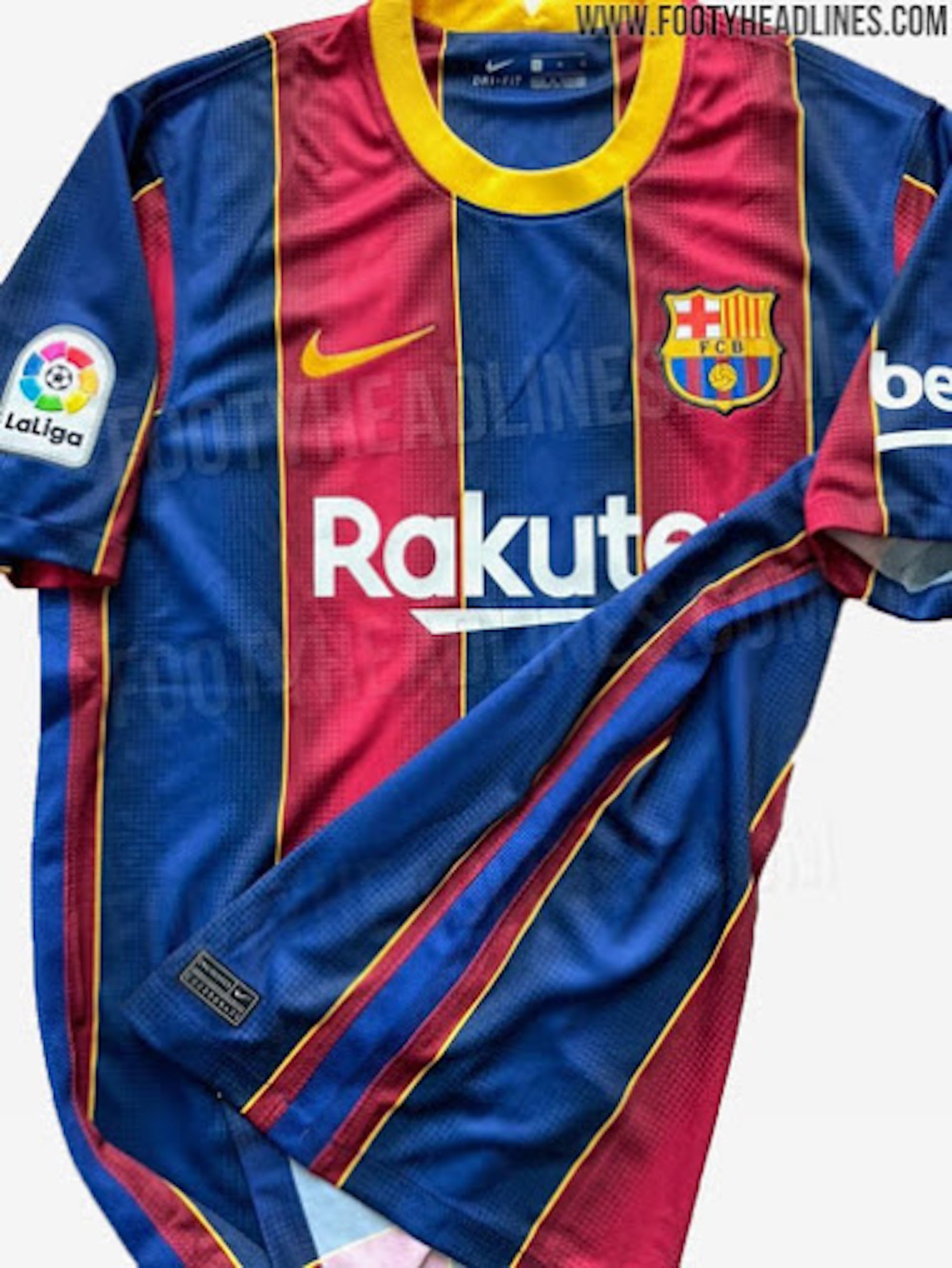 Barca equipacio camiseta 2020 2021 @footyheadlines