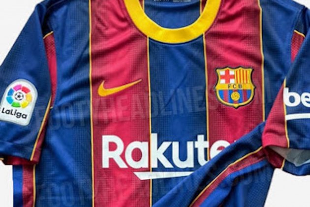 Barca equipacio camiseta 2020 2021 @footyheadlines