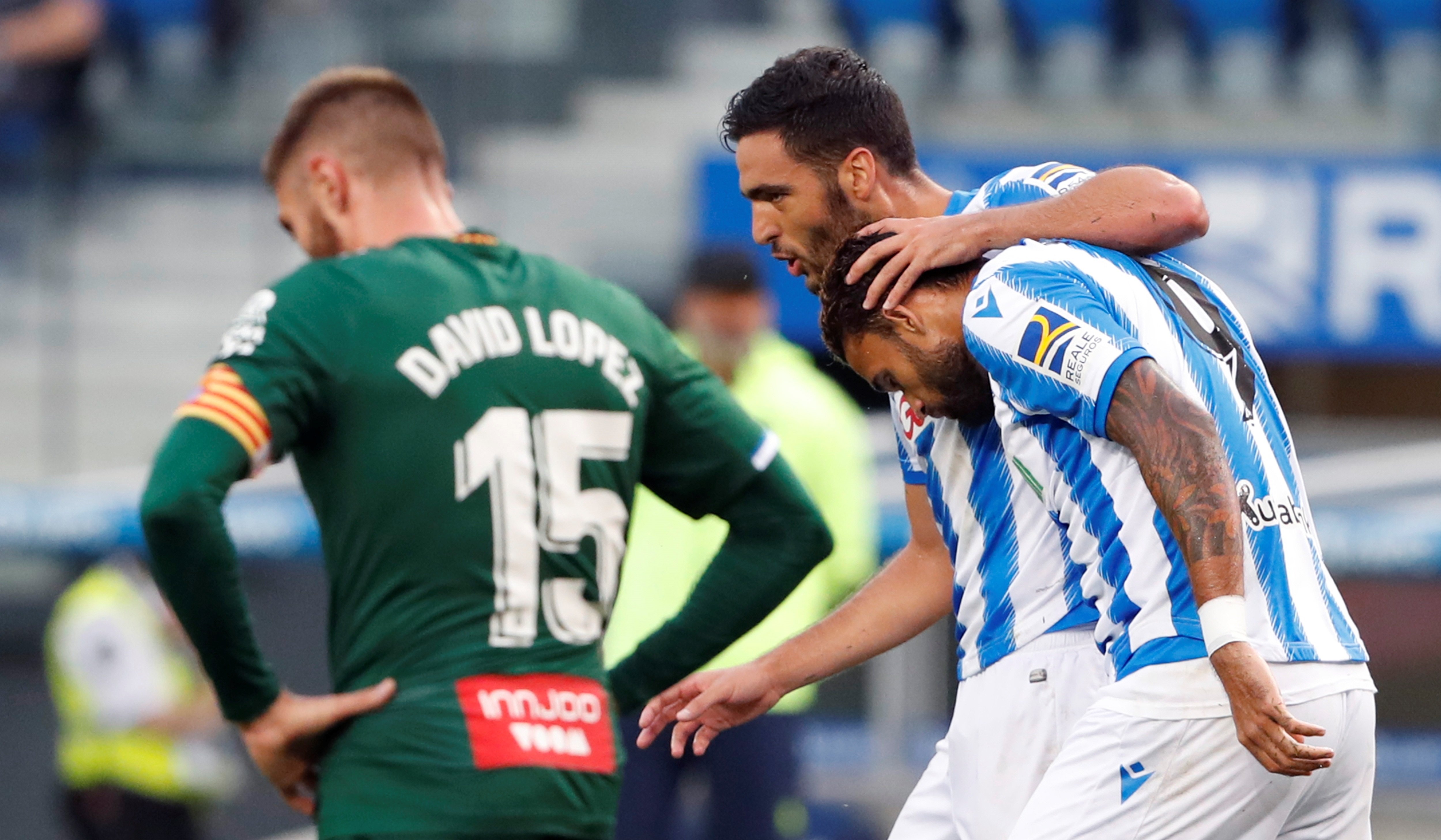 L'Espanyol perd a Anoeta i és virtualment equip de Segona (2-1)