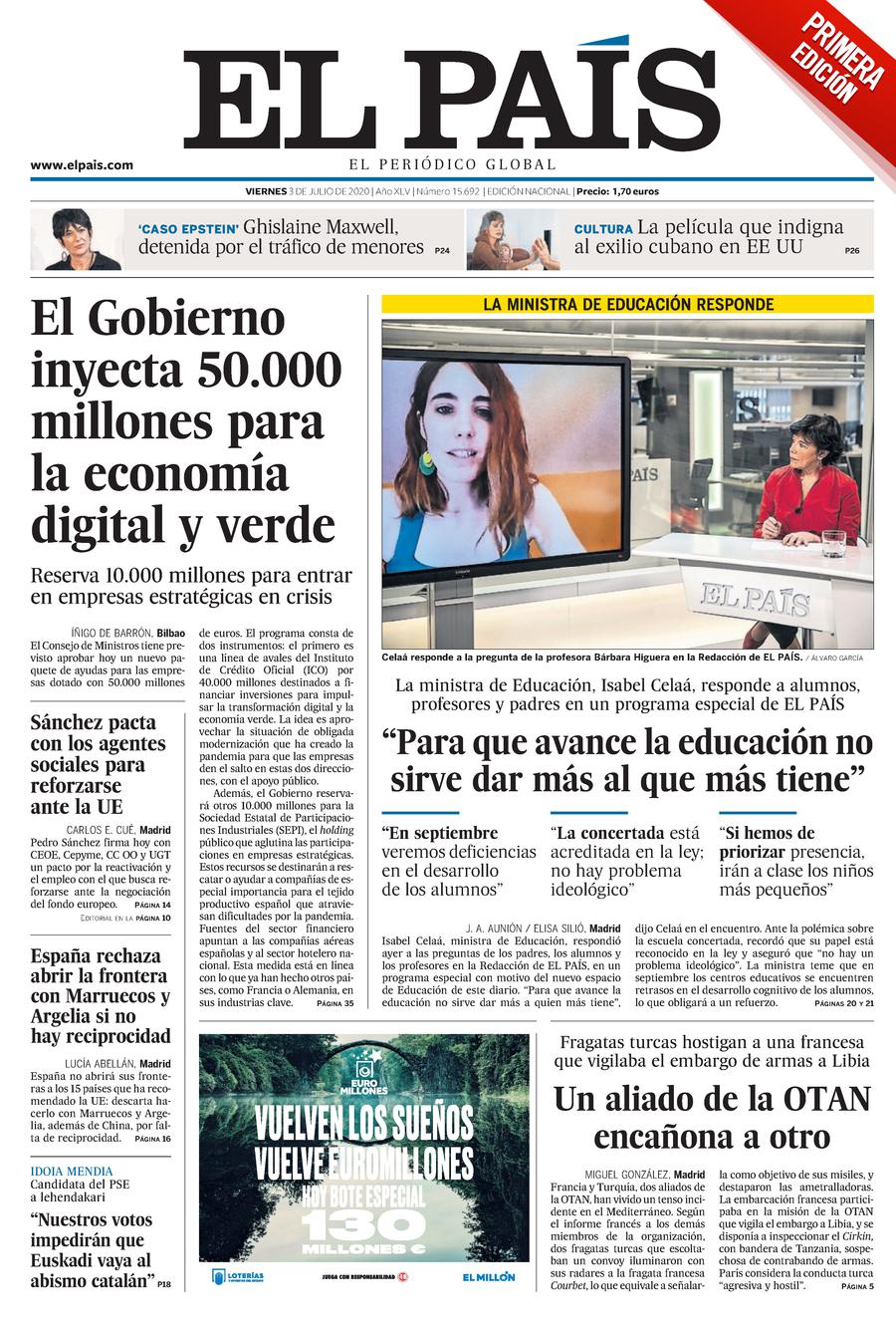 El pais digital hoy