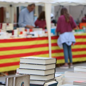 Para de llibres Sant Jordi 2018 ACN Para de llibres Sant Jordi 2018 ACN