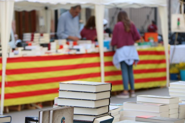 Para de llibres Sant Jordi 2018 ACN Para de llibres Sant Jordi 2018 ACN