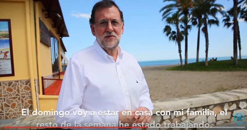 Rajoy: Y al séptimo día descansó