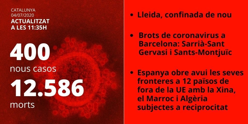 víctimes coronavirus 5 juliol víctimes coronavirus 5 juliol
