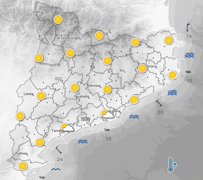mapa tiempo