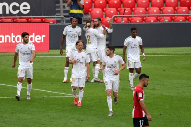 Real Madrid gol celebracio Athletic