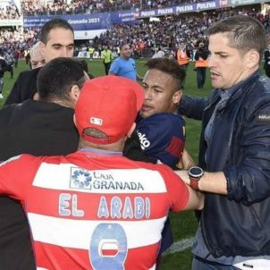 Neymar agredit Granada Neymar agredit Granada