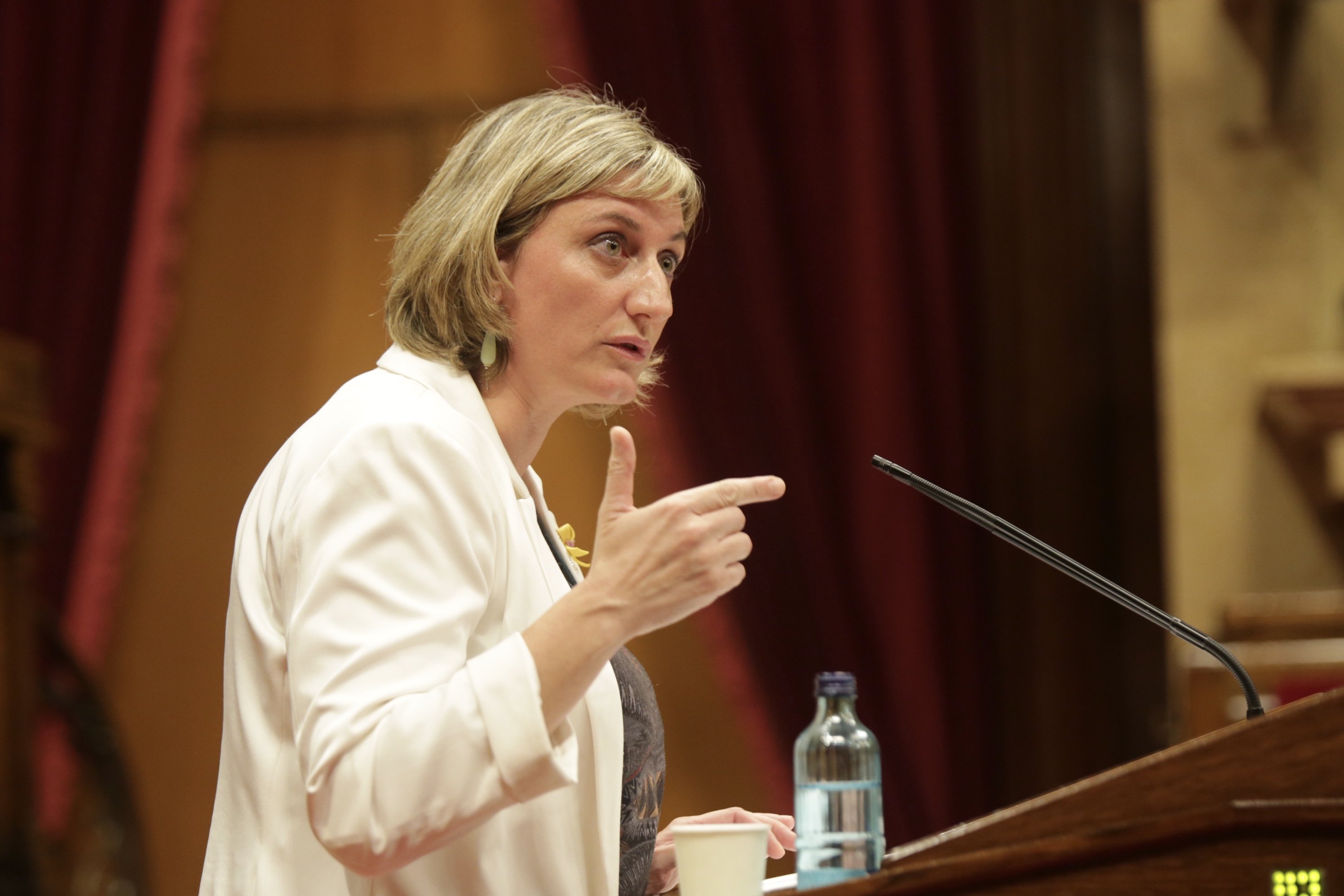 Pleno en el Parlament sobre la gestión de la Covid en las residencias catalanas