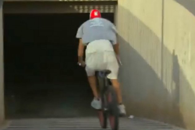 Gerard Pique bicicleta campo nuevo @tv3