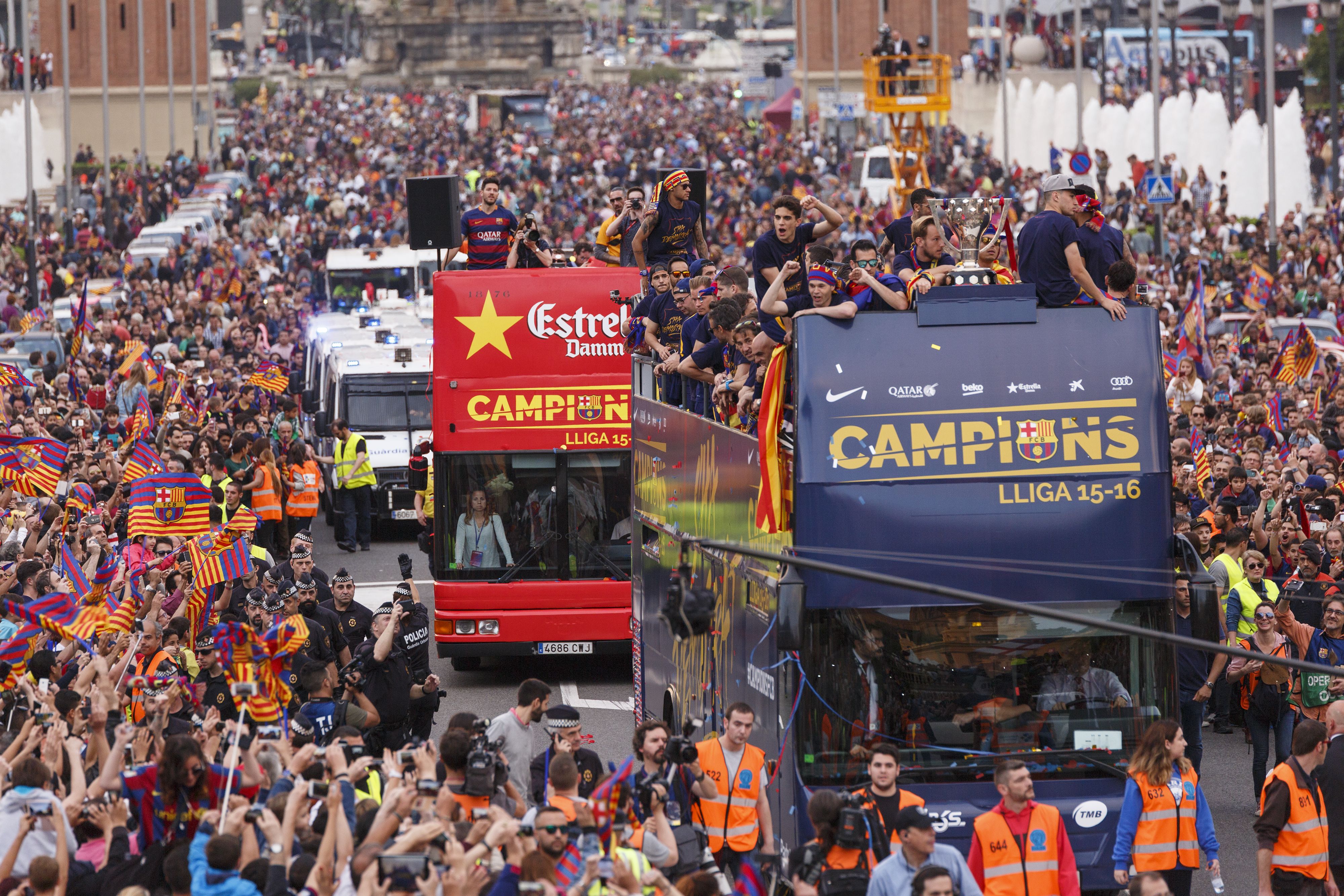 Galería: El Barça celebra la Liga