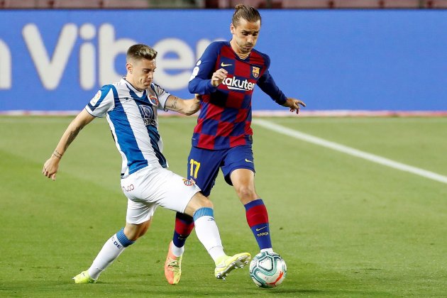 griezmann pol lozano barca espanyol EFE