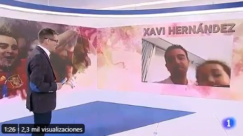 xavi i filla tve