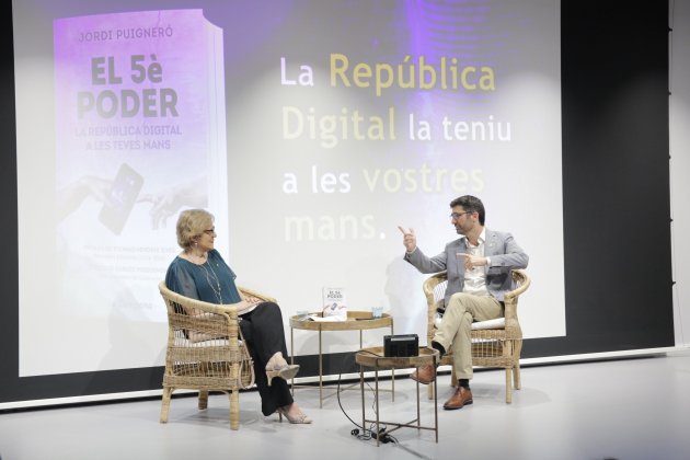 presentación libro Jordi Puigneró - Sergi Alcàzar