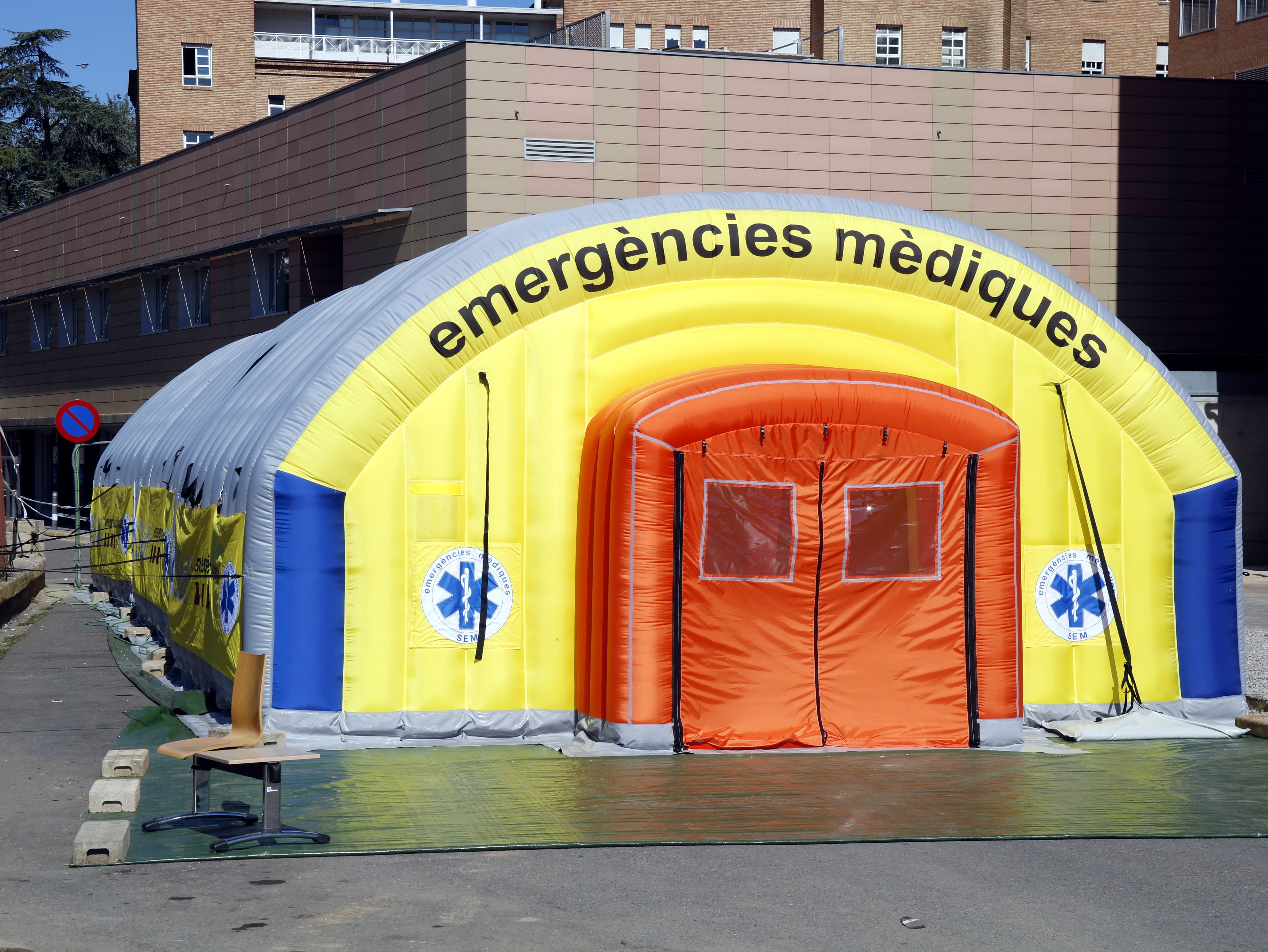 El hospital de Lleida abre una tercera planta para pacientes con coronavirus