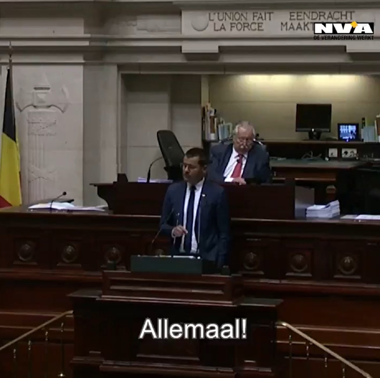 VÍDEO | Els 1.000 dies a la presó dels Jordis arriben al Parlament belga