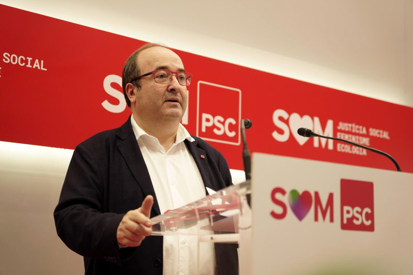 Iceta reclama eleccions com més aviat millor: "O PSC o quatre anys del mateix"