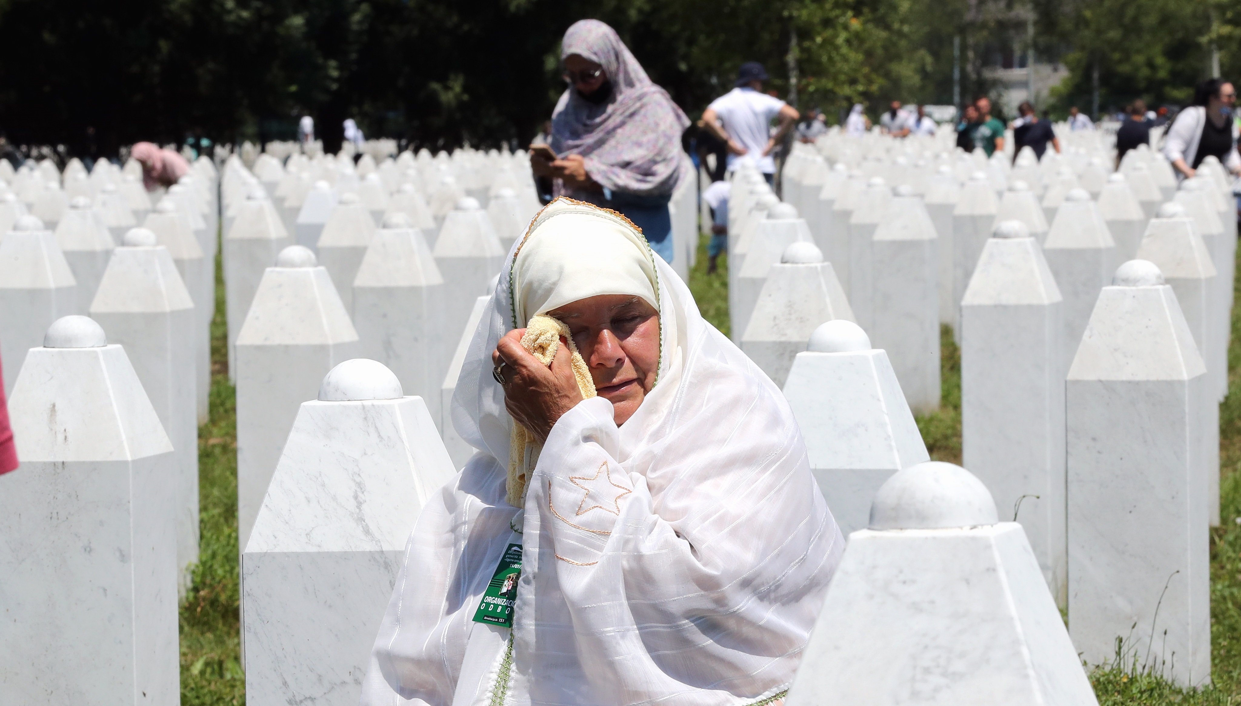 Homenaje a las víctimas del genocidio de Srebrenica 25 años después
