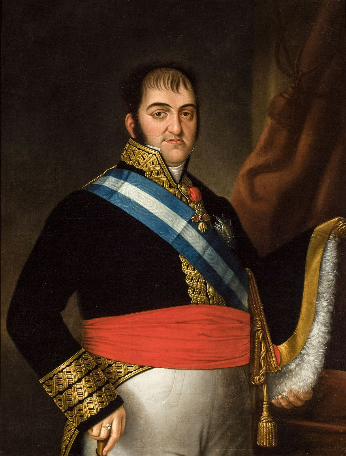 Fernando VII (1831), obra de Luis de la Cruz. Fuente Ayuntamiento de Sevilla