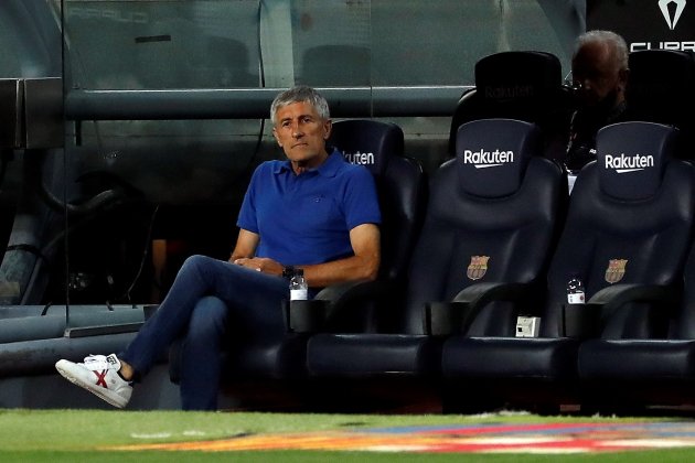 Quique Setien Barca Barcelona EFE