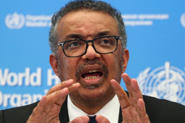 director general l'Organització Mundial de la Salut (OMS) Tedros Adhanom Ghebreyesus - ACN