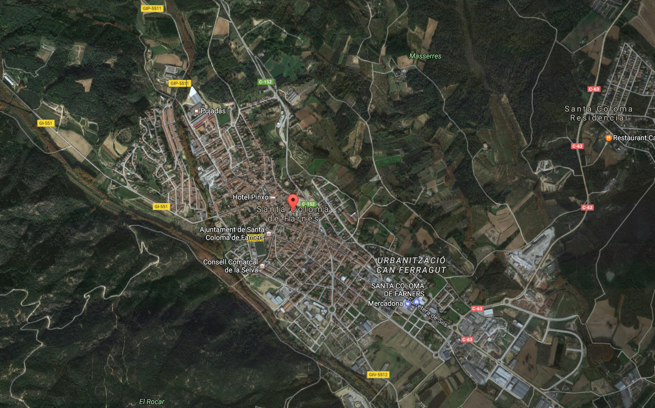 Muere una mujer en un fuego de vivienda en Santa Coloma de Farners