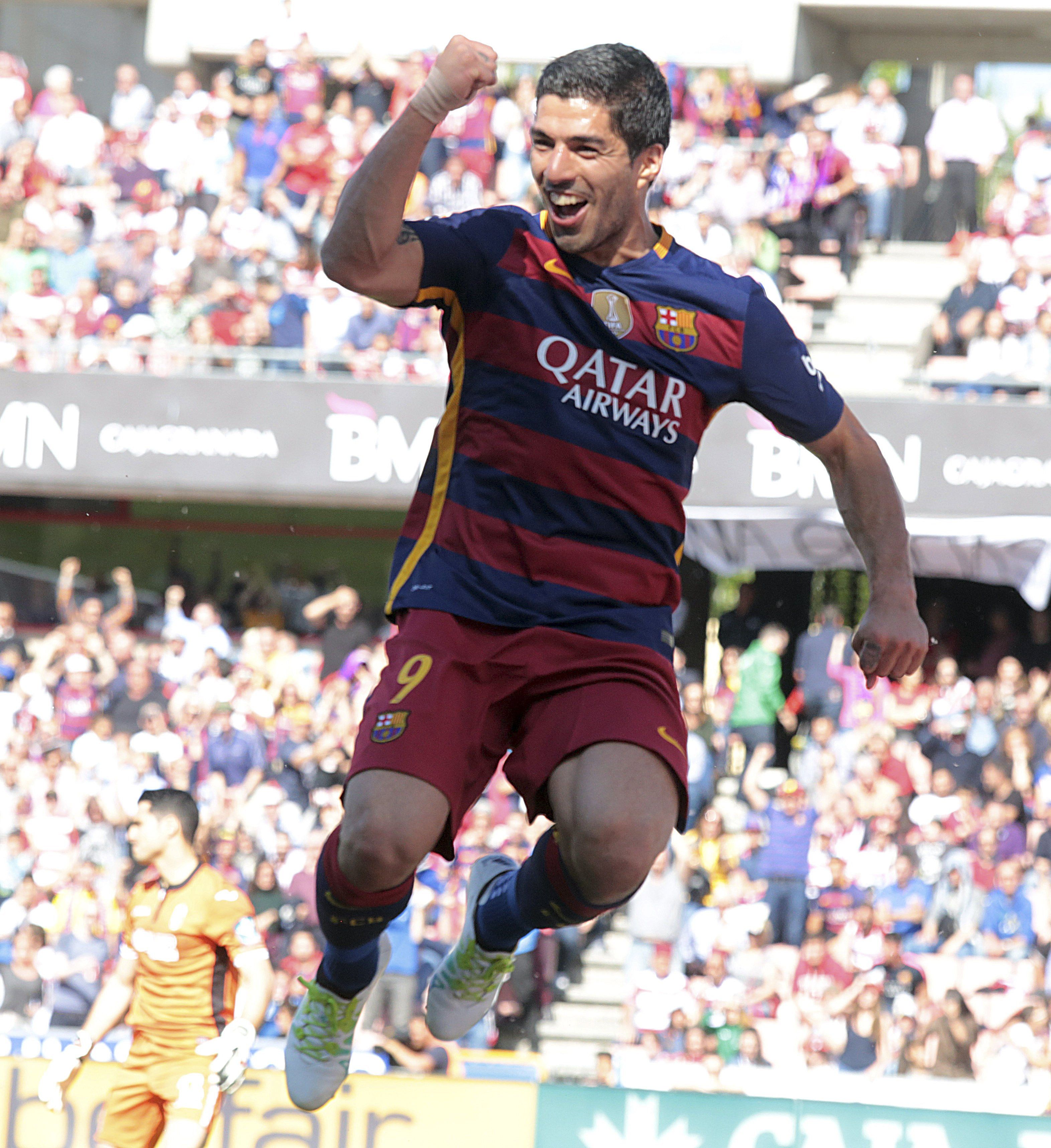 Centenari blaugrana de Luis Suárez