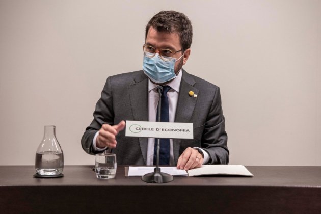 pere aragones cercle economia maria contreras