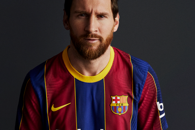 Leo Messi nueva equipacio Barca temporada 2020:2021
