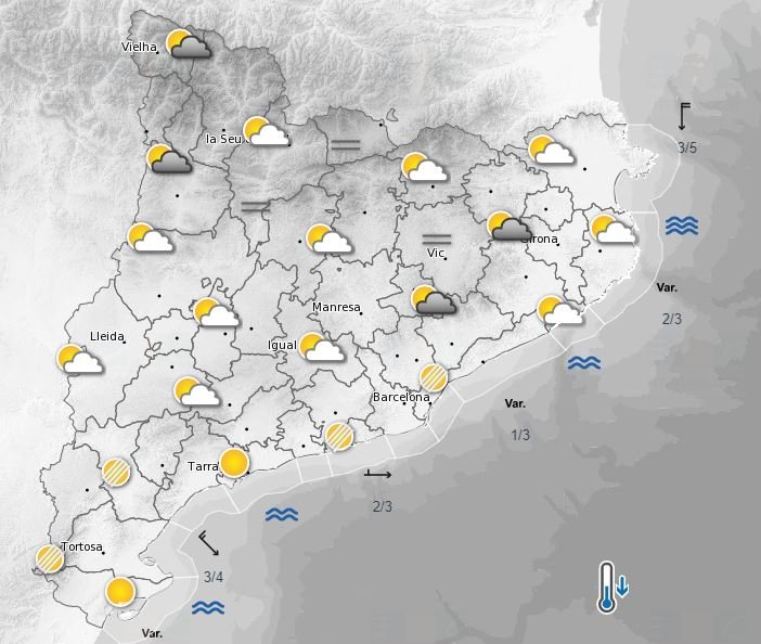 mapa tiempo