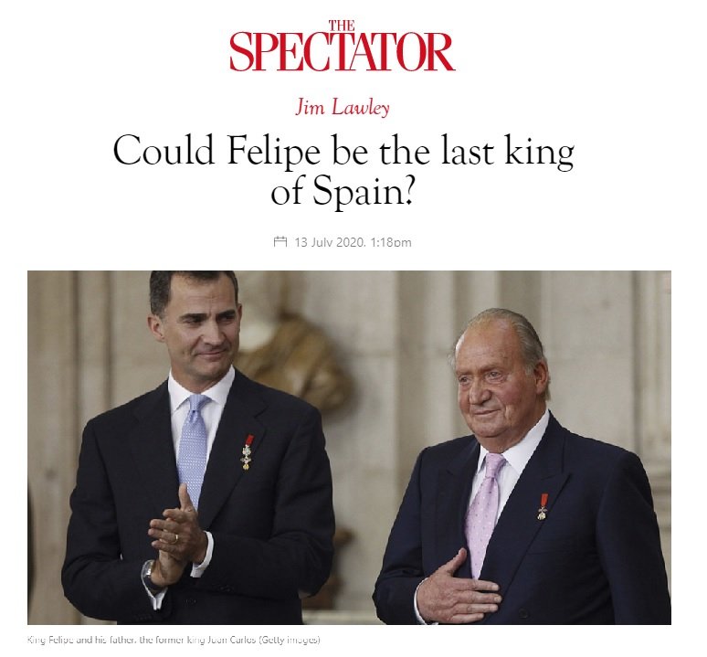 El final de la monarquía española, según la prensa inglesa