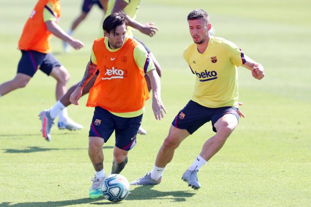 Messi entrenament Barca FC Barcelona