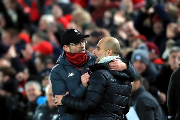 Klopp Guardiola EuropaPress Klopp Guardiola EuropaPress