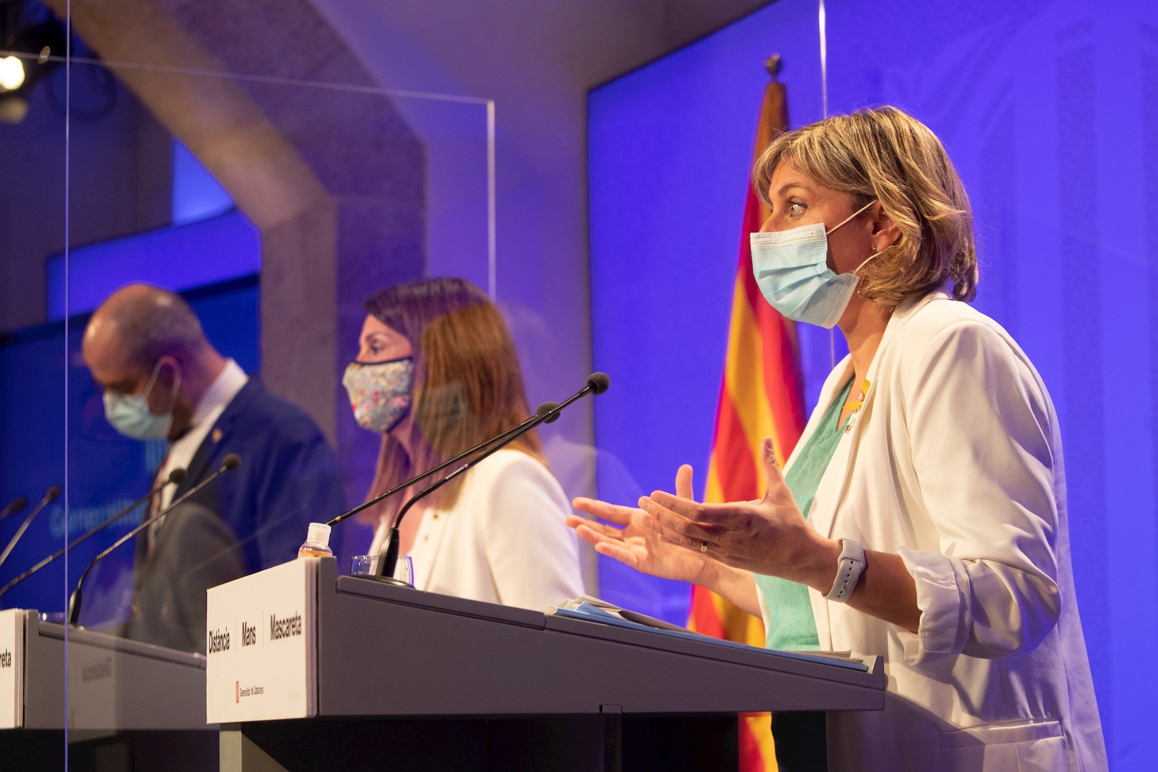 El Govern recomana no sortir de casa a Barcelona i la seva àrea