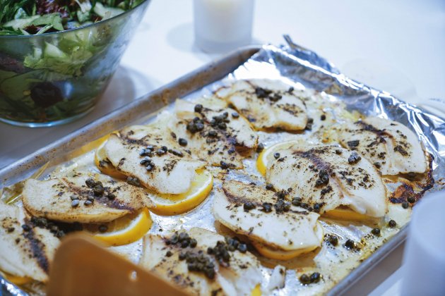 Pescado al horno