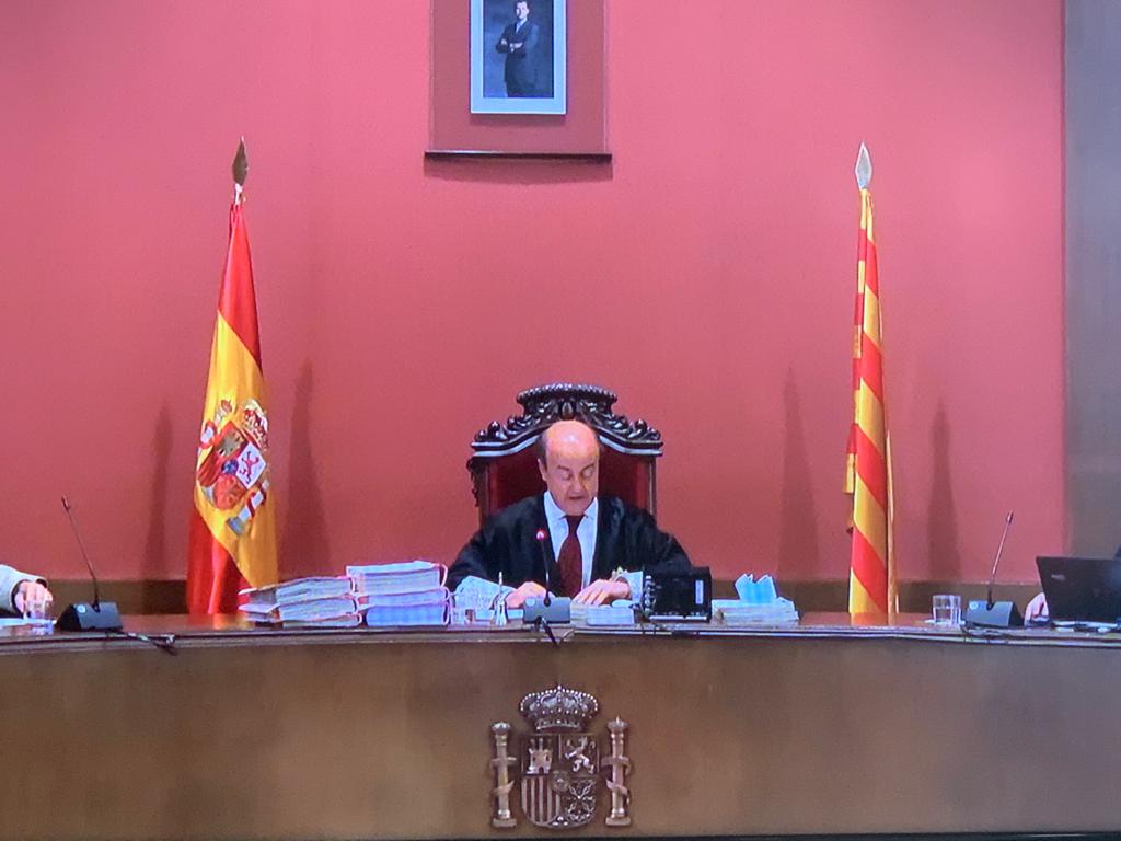 Qui substituirà el president del TSJC en el judici a la mesa del Parlament?