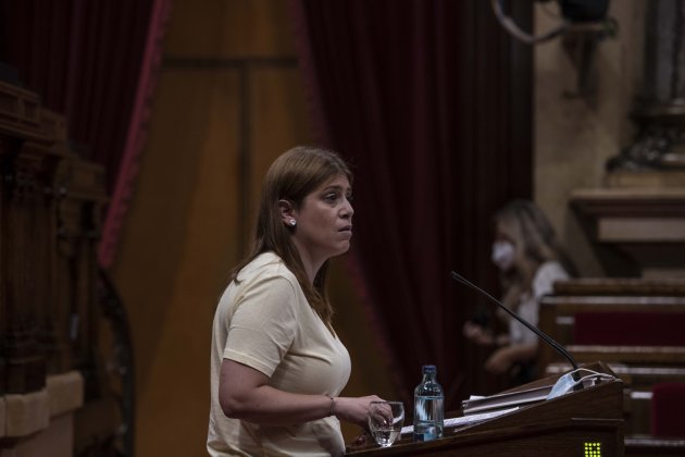 Pleno en el parlamento sobre los atentados de en agosto y el artículo 155