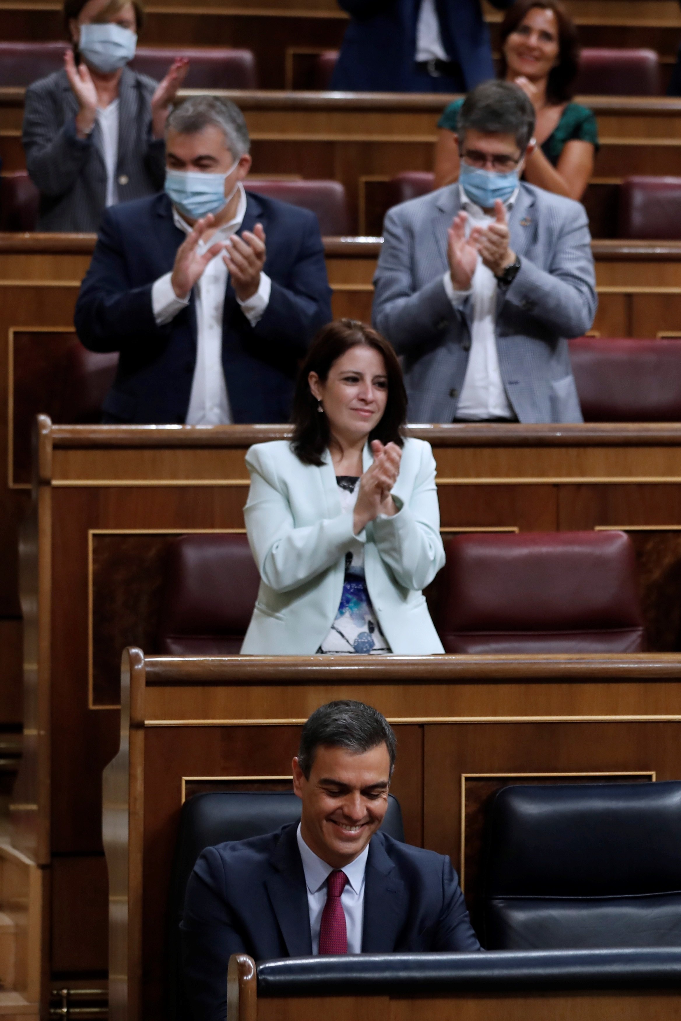 Sánchez es mofa del PP: "Adenauer, Schuman, Monnet i Casado com a pare de la UE"