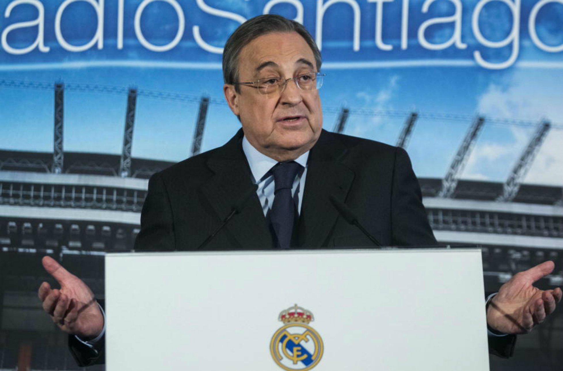 Florentino: "Me dicen que hago la pelota a Rajoy"